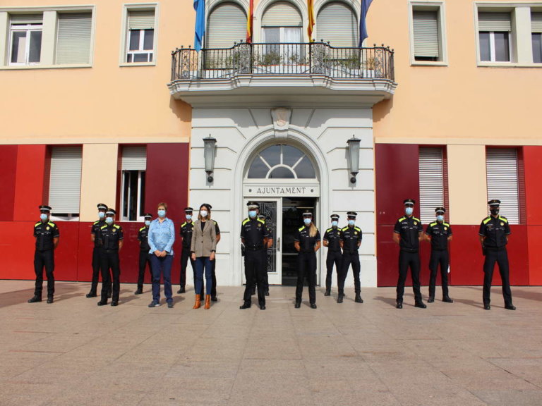 S’incorporen 13 nous i noves agents a la plantilla de Policia Local