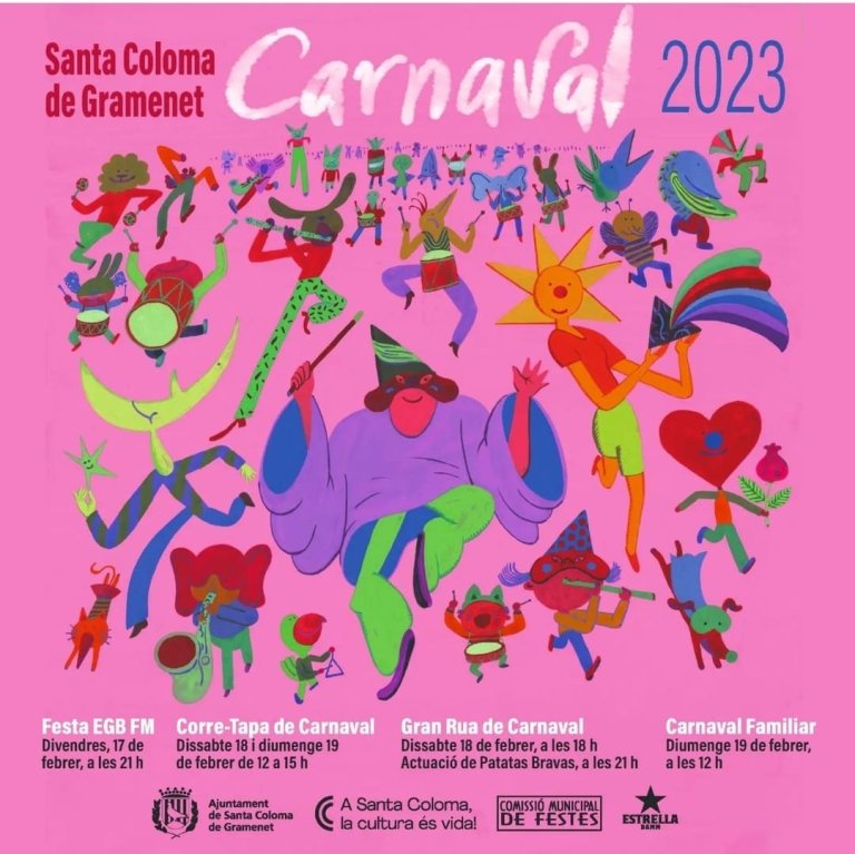 Gran Rua de Carnaval a Santa Coloma de Gramenet